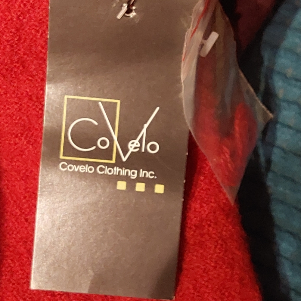 Covelo red wool Casbah coat, size XL, NWT (flaws) - Picture 7 of 14